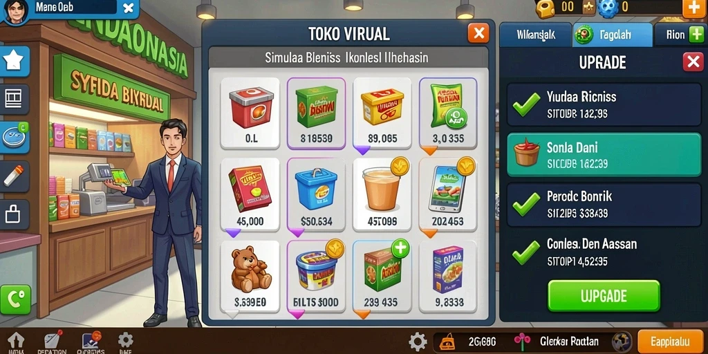 mamen123 - Screenshot menunjukkan mode multiplayer dengan teman.